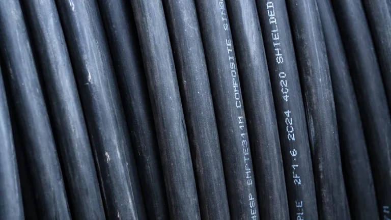 Cables fire testing