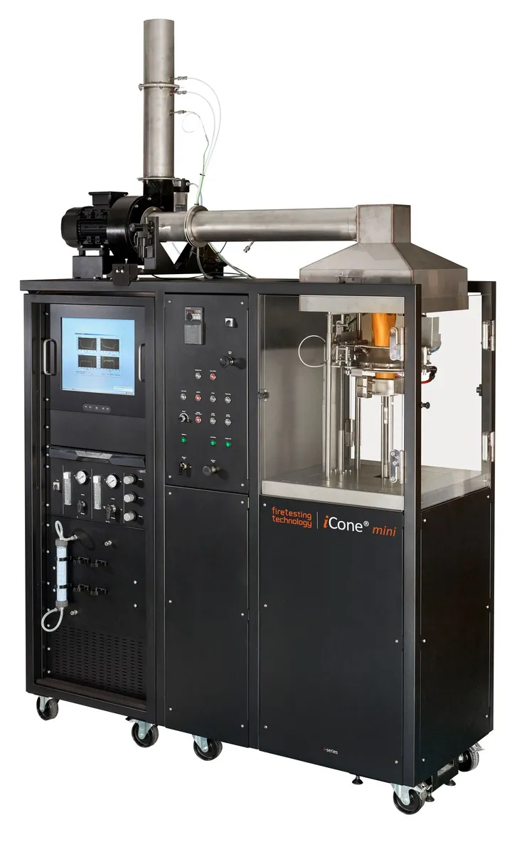 Cone Calorimeter — bench-scale heat release instrument